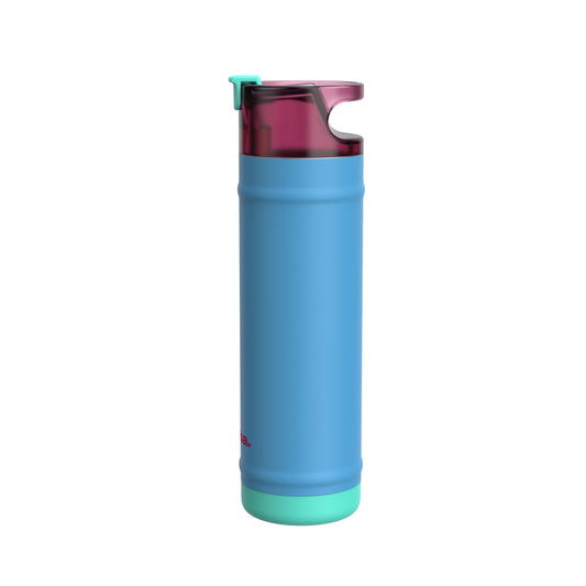 bubba 24 oz DualSip Insulated Stainless Steel Water Bottle - Blue Ribbon - US 2133
