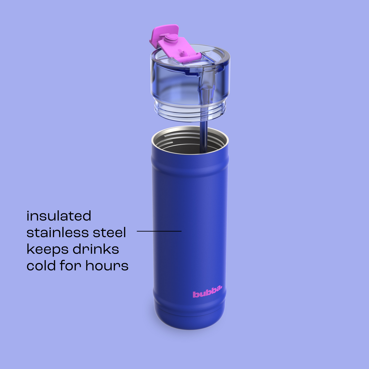 bubba 32 oz DualSip Insulated Stainless Steel Water Bottle - Ocean Energy - US 4713