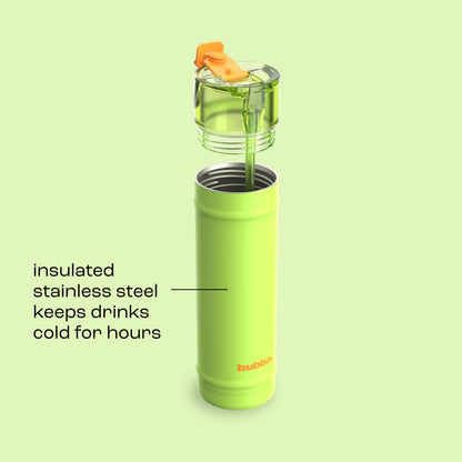 bubba 24 oz DualSip Insulated Stainless Steel Water Bottle - Glow Up - US 4334