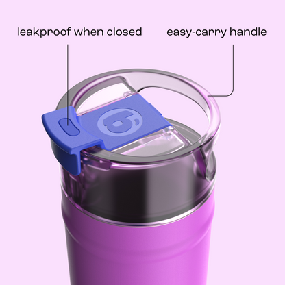 bubba 32 oz DualSip Insulated Stainless Steel Water Bottle - Mood Booster - US 6030