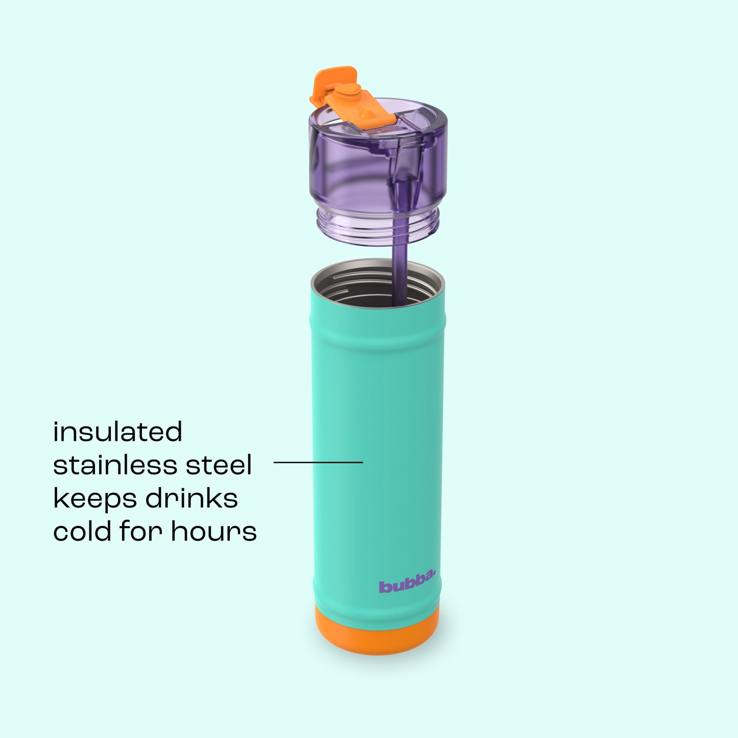 bubba 24 oz DualSip Insulated Stainless Steel Water Bottle -  Field Trip - US 5890