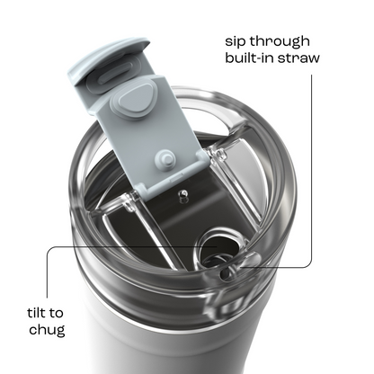 bubba 18 oz DualSip Insulated Stainless Steel Water Bottle - Fresh Kicks - US 2227