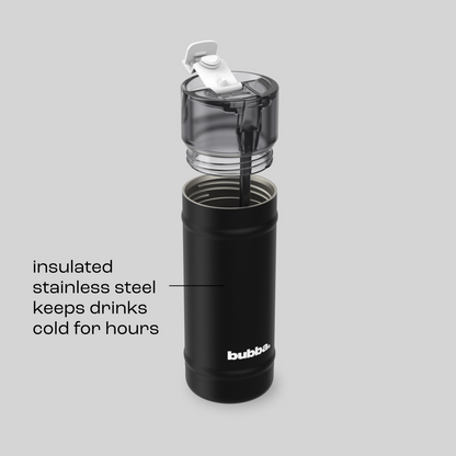 bubba 18 oz DualSip Insulated Stainless Steel Water Bottle -  Office Siren - US 2416
