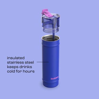 bubba 24 oz DualSip Insulated Stainless Steel Water Bottle - Ocean Energy - US 9314
