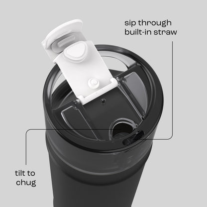 bubba 24 oz DualSip Insulated Stainless Steel Water Bottle - Office Siren - US 3890