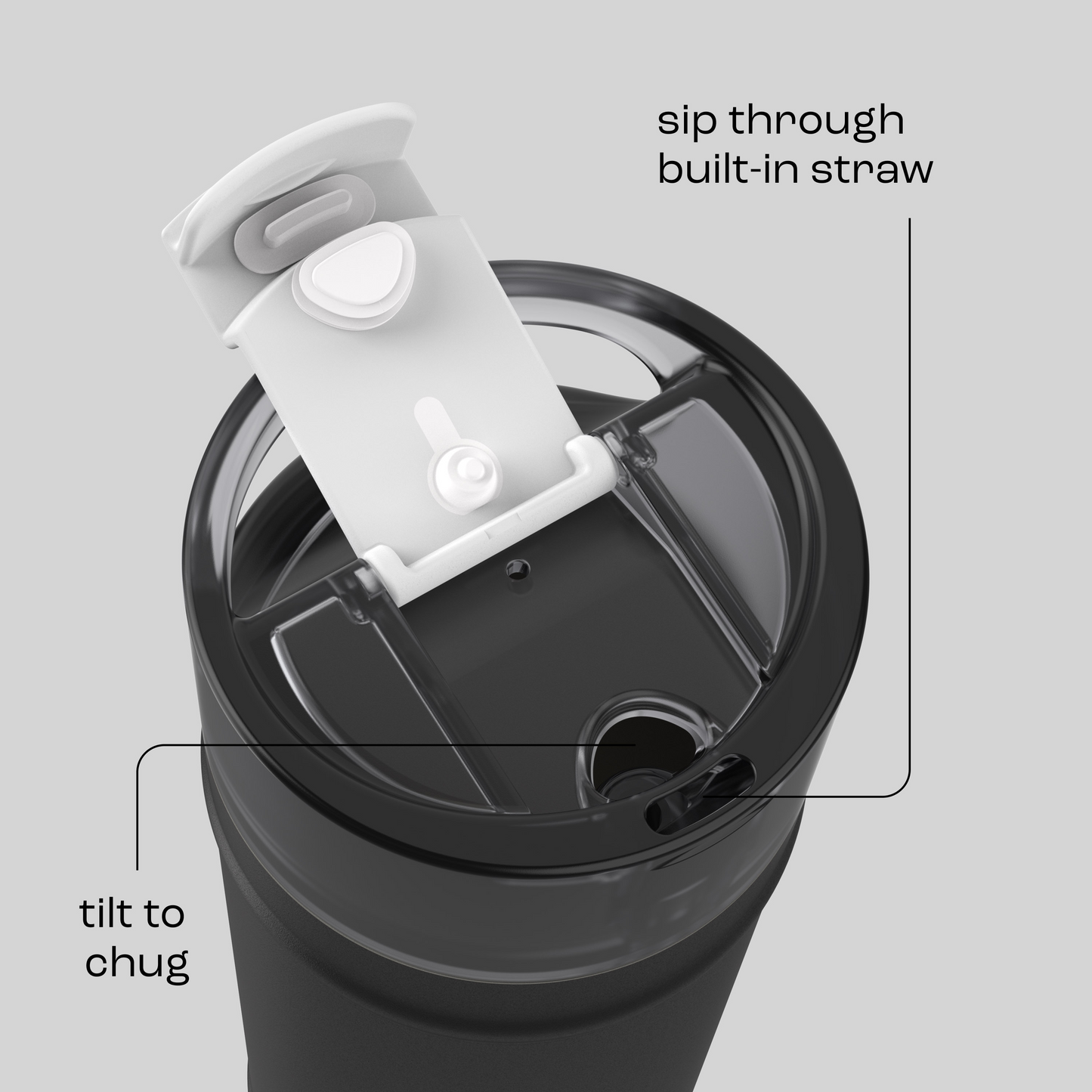 bubba 32 oz DualSip Insulated Stainless Steel Water Bottle - Office Siren - US 7372
