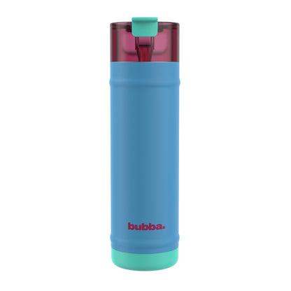 bubba 24 oz DualSip Insulated Stainless Steel Water Bottle - Blue Ribbon - US 2133