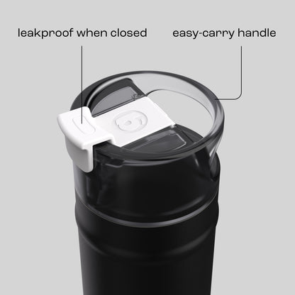 bubba 24 oz DualSip Insulated Stainless Steel Water Bottle - Office Siren - US 3890