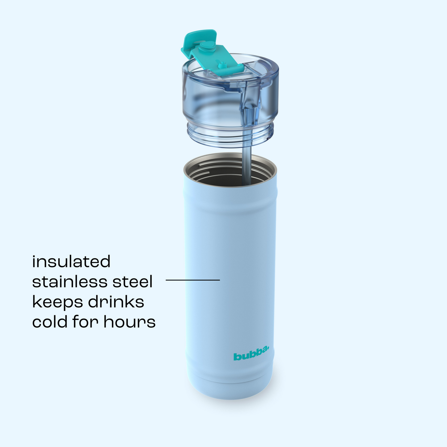 bubba 32 oz DualSip Insulated Stainless Steel Water Bottle - Daydreamin - US 8266