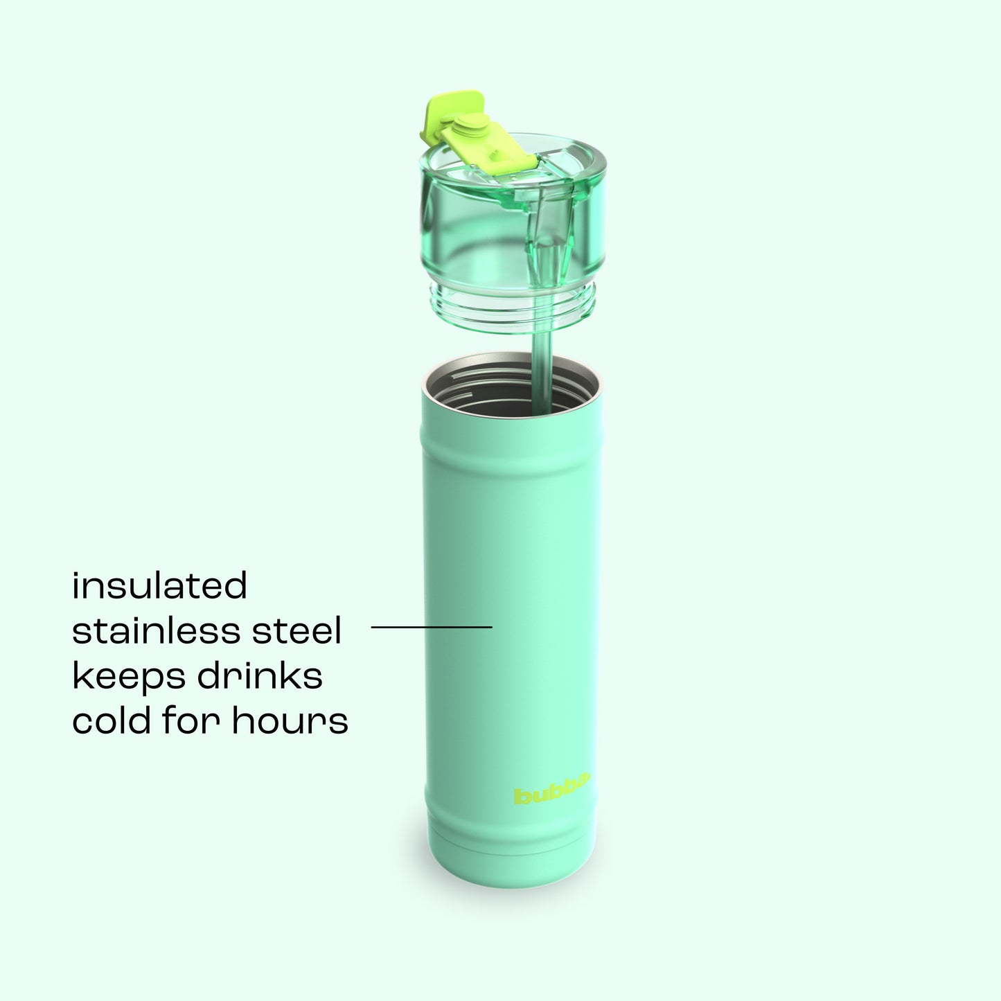 bubba 24 oz DualSip Insulated Stainless Steel Water Bottle - Tropical Eclipse - US 1065